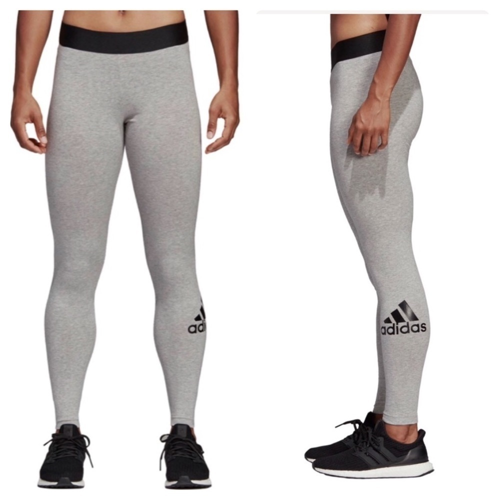 New Adidas Women's Logo Leggings Tights